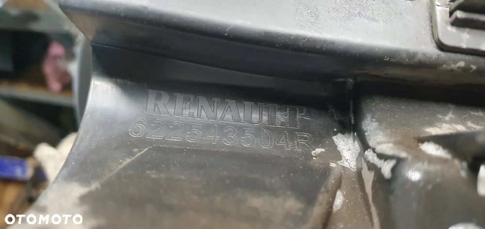 Kratka zderzaka środkowa przód Opel Vivaro B Trafic III 93868858 622543504R - 6