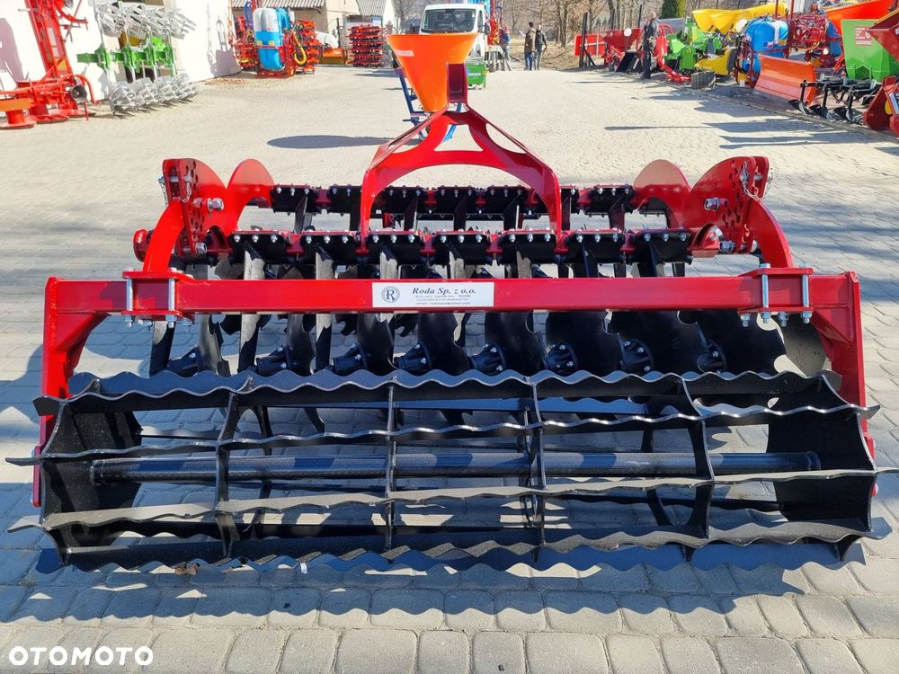 Brona talerzowa Talerzówka Agregat  z wałem LEKKA - 8