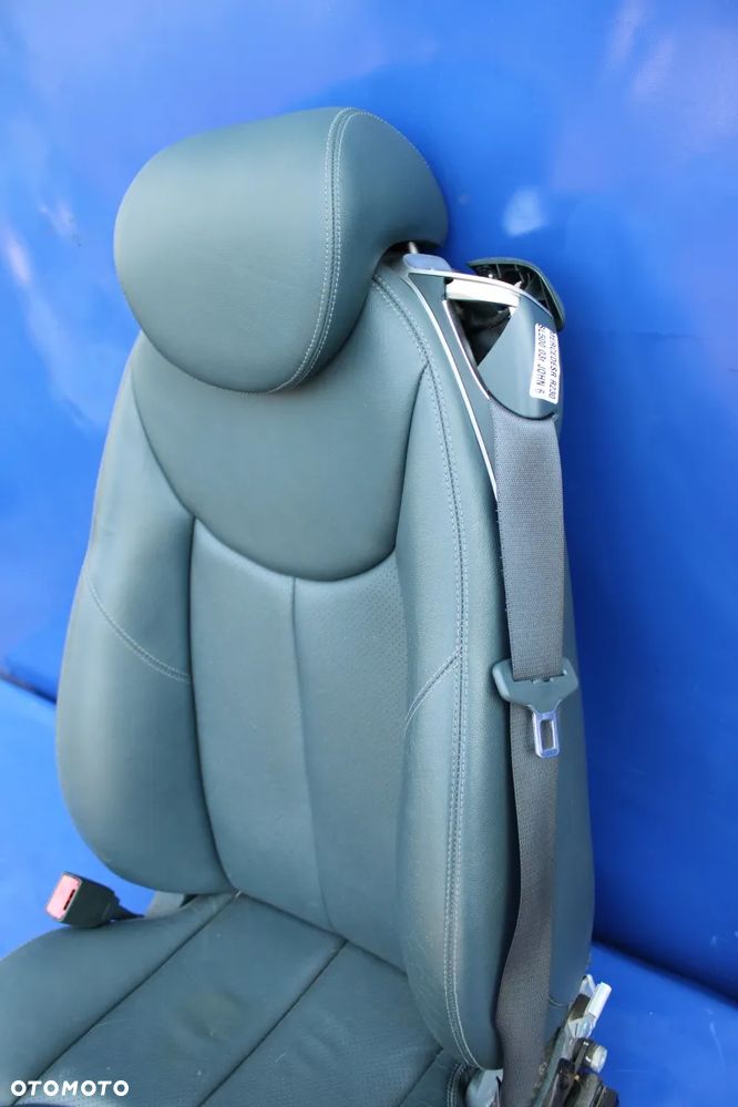 Fotel + pas lewy kierowcy niebieski OE Mercedes SL R230 W230 - 13
