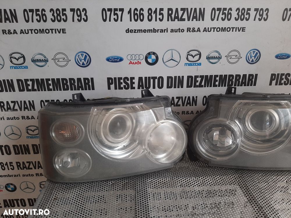 Faruri Far Stanga Dreapta Bixenon Land Rover Range Rover Vogue An 2005-2006-2007-2008-2009 L322 Vol - 6