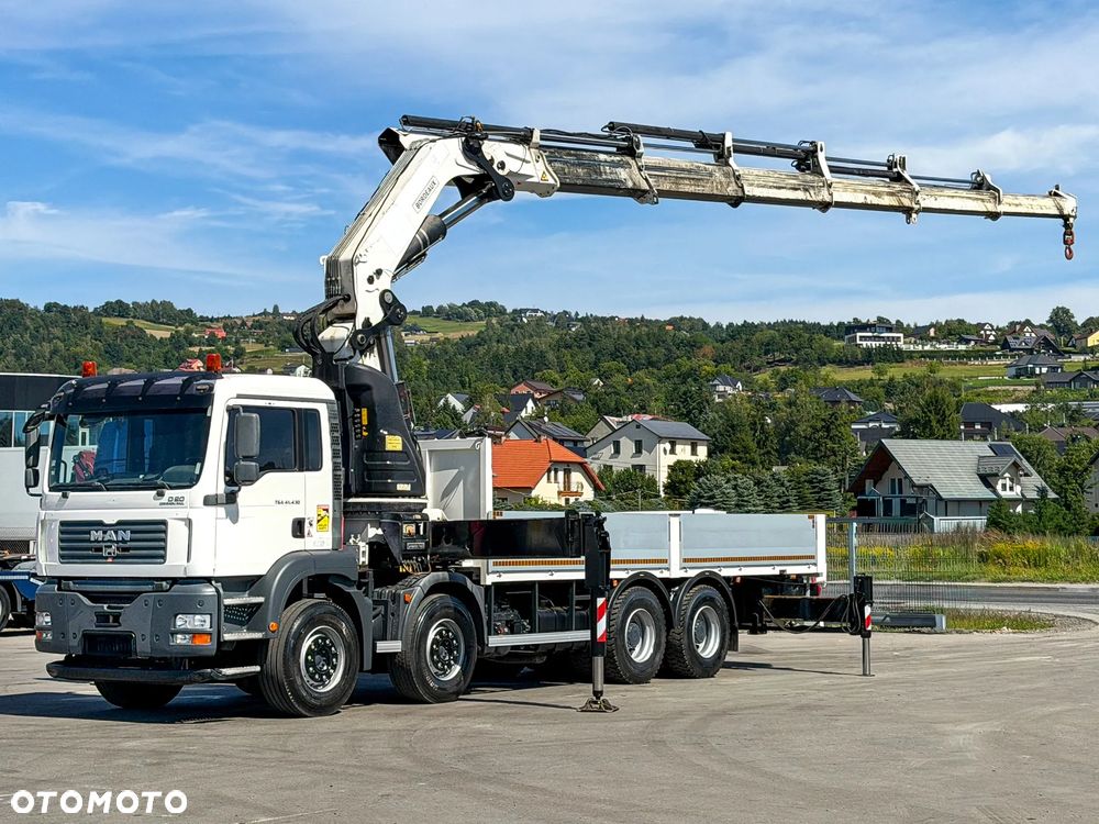 MAN TGA 41.430 * Skrzynia 6,90 m + HIAB 700 E-6 + PILOT / 8x4 - 2