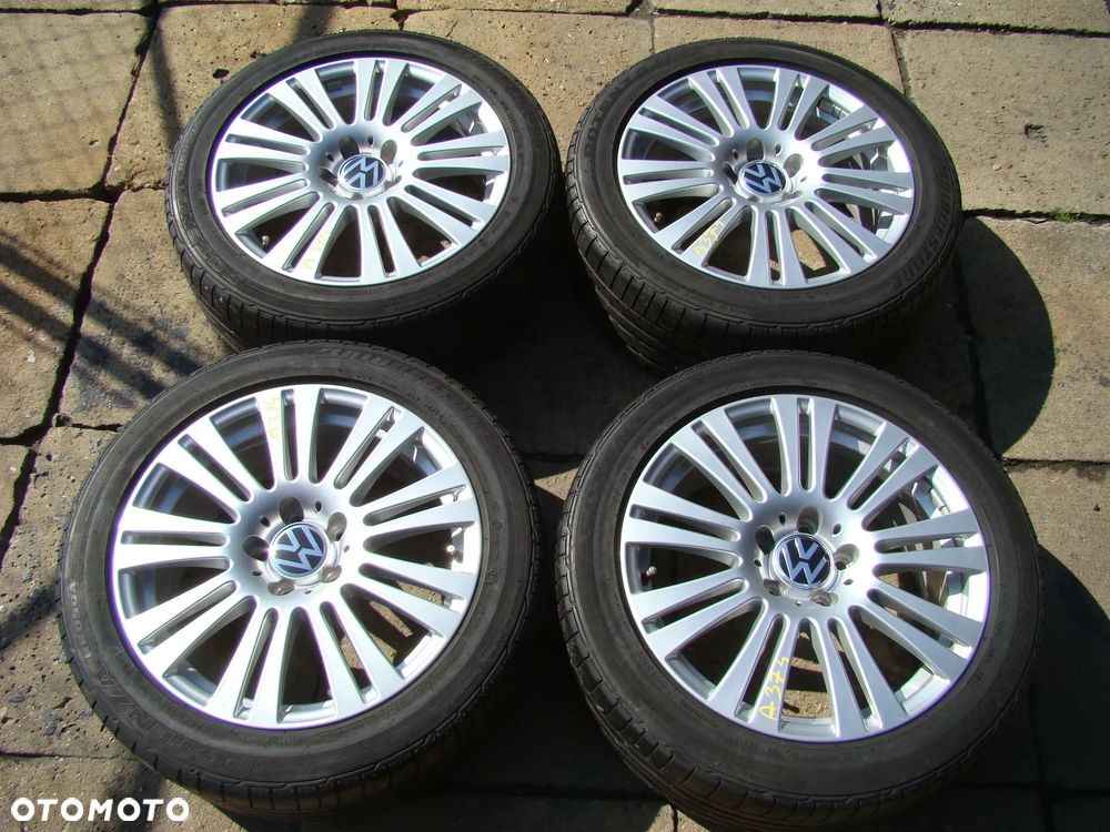 a374 5x112 VW Passat B6 B7 Eos Caddy V Touran 5T 7,5jx17 opony lato 235/45 - 1