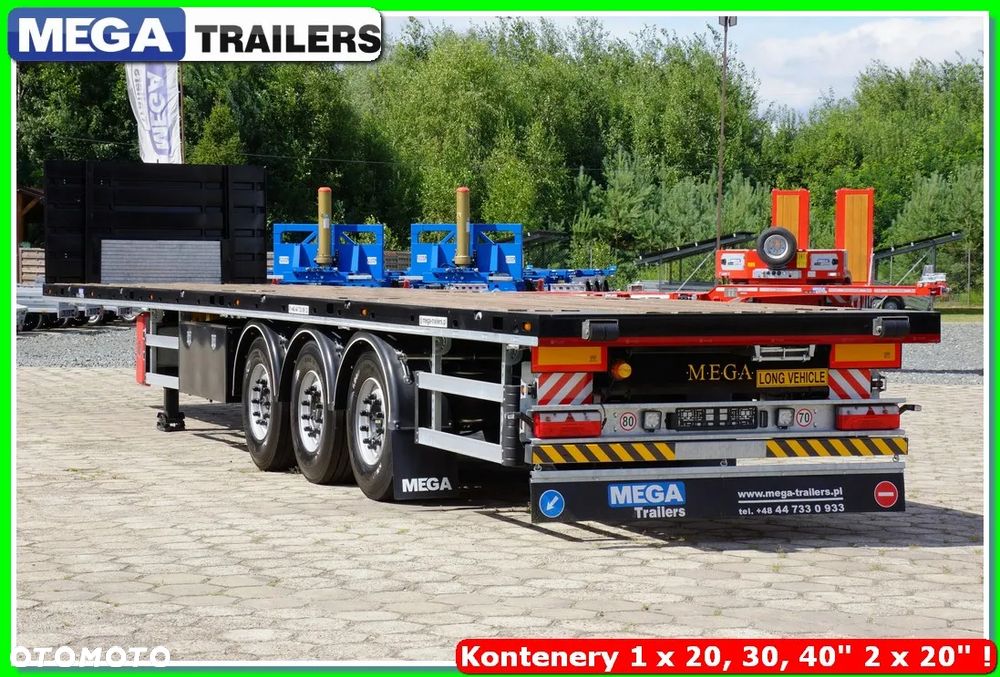 Mega DO KONSTRUKCJI / 39,0 T ład. drewno twarde, zblocza 16 T, zamki kontenerowe !!! - 4