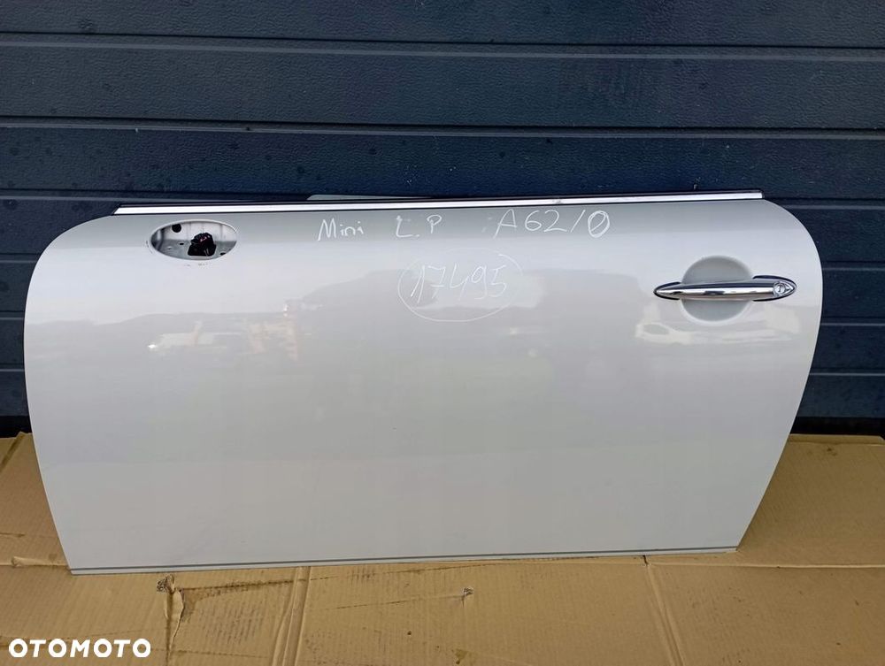 MINI COOPER R56 DRZWI LEWE PRZÓD PRZEDNIE EUROPA A62 - 1