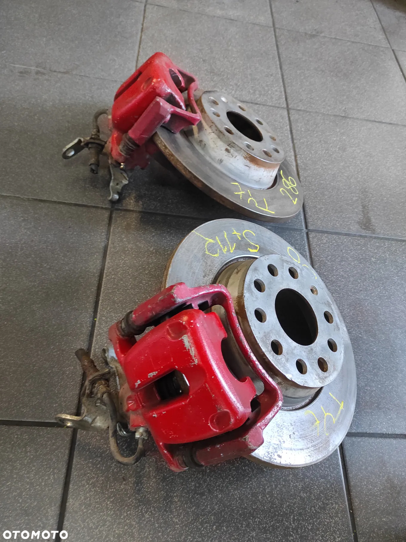 VW AUDI SEAT SKODA SWAP HAMULCÓW HAMULCE TYLNE TYŁ 286 GTI VRS S3 QUATTRO FR TARCZE ZACISKI JARZMO WYSYŁKA !!! - 3