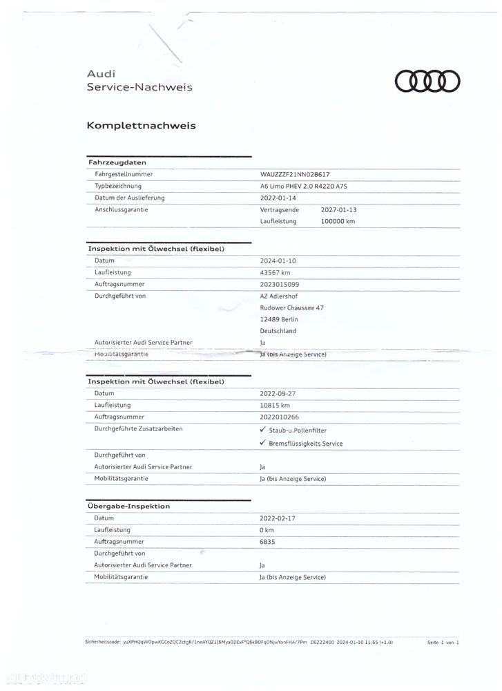 Audi A6 Limuzina 50 TFSI e quattro S tronic S line - 28