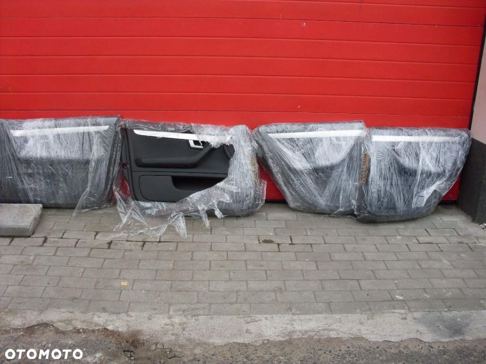 TAPICERKA SKÓRZANA DRZWI AUDI A4 8E0 00/08r B6 B7 - 2
