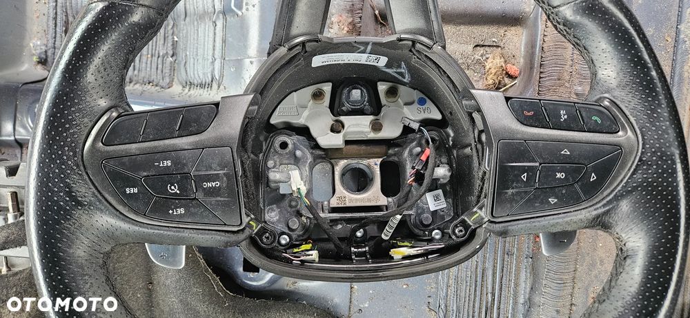 Dodge Durango III LIFT  Kierownica czarna Grzana Łopatki Skóra - 2