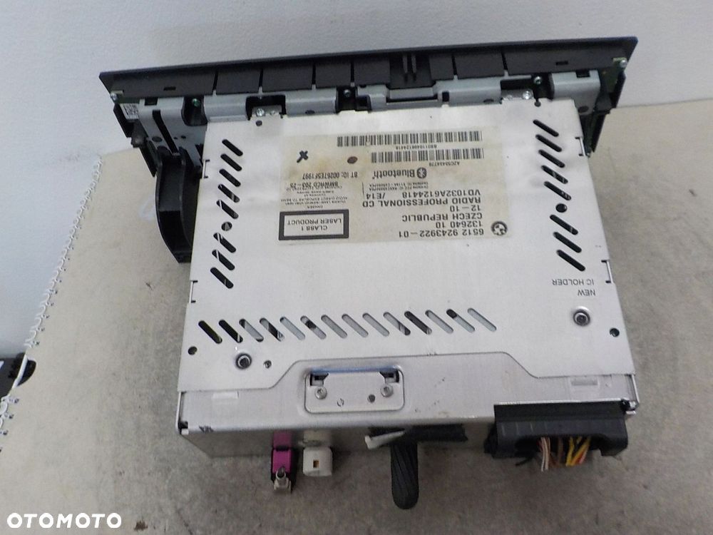 BMW E87 E90 RADIO FABRYCZNE PROFESSIONAL BLUETOOTH 9243922 - 3