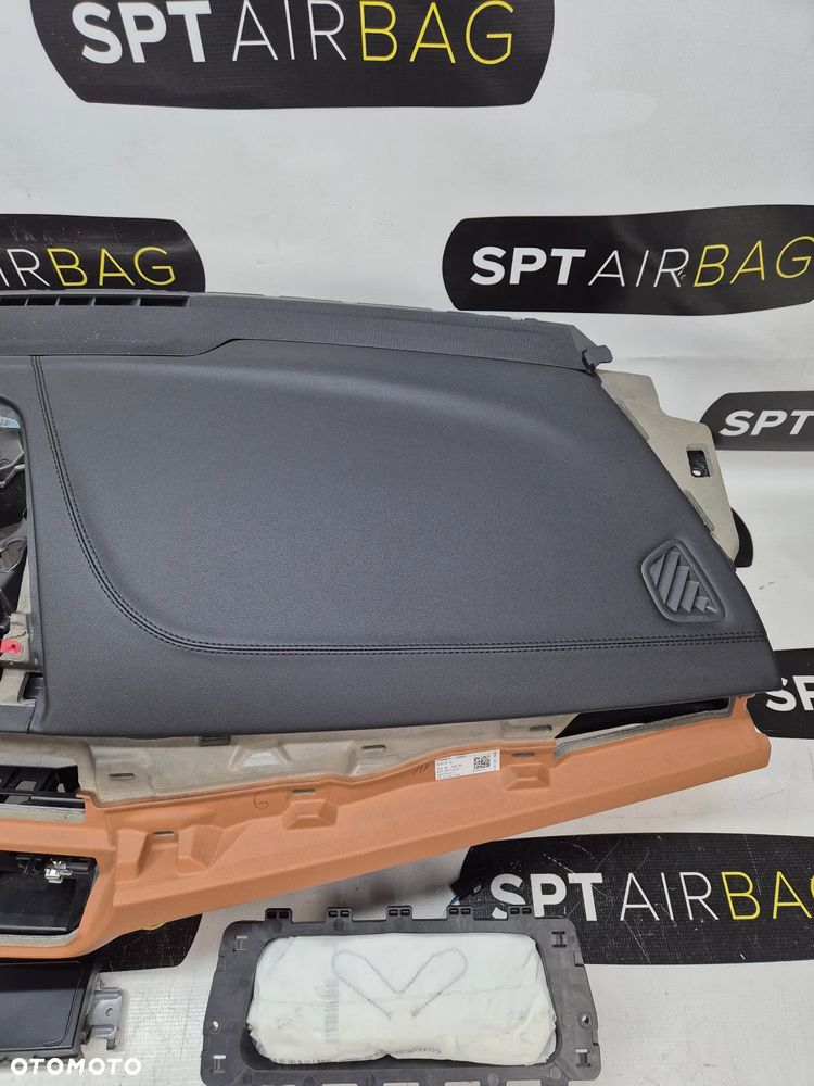 G32 SERIA 6 KOKPIT DESKA KONSOLA PULPIT PODUSZKA AIRBAG AIR BAG PASY KIT SET - 4