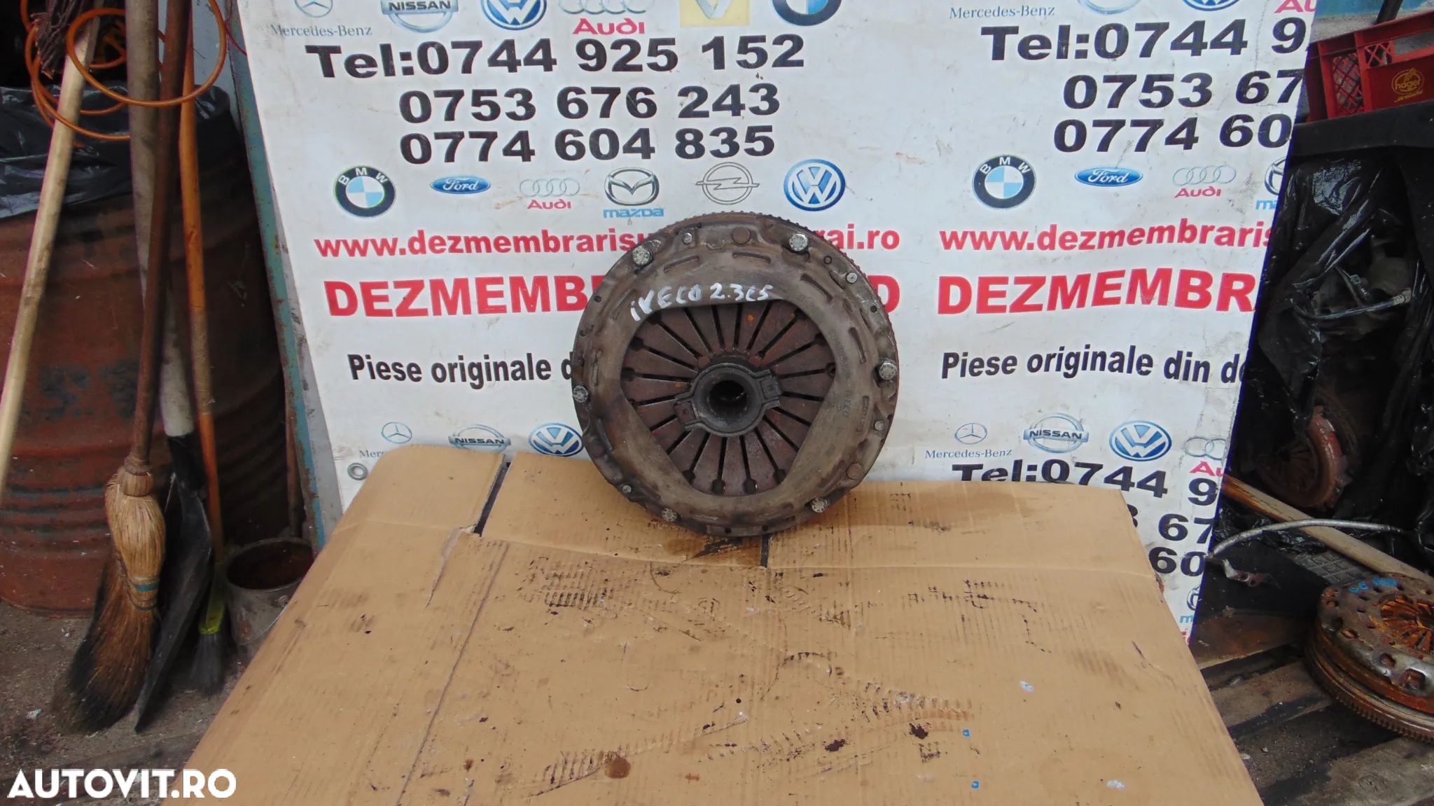 Volanta Iveco 2.3 euro 5 volanta iveco daily placa presiune disc ambreiaj dezmembrez iveco 2.3 euro - 1