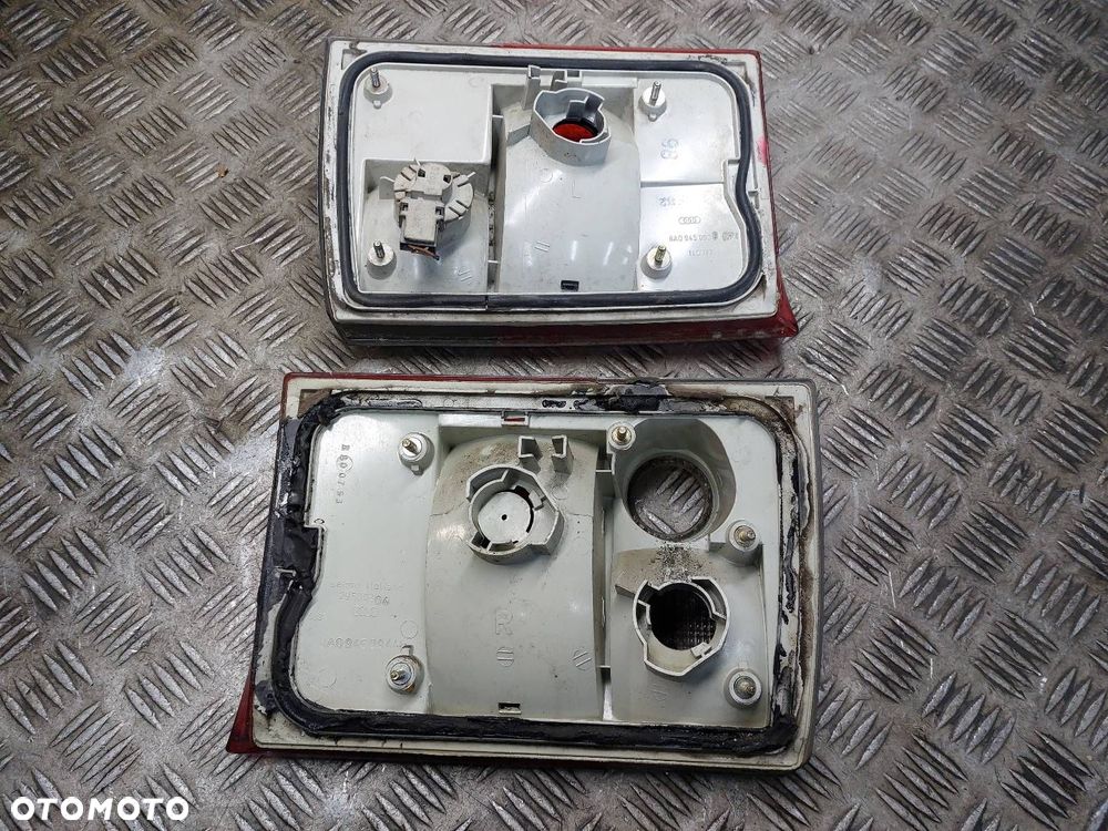 LAMPA LEWY TYŁ + PRAWY TYŁ W KLAPĘ AUDI 80 B4 SEDAN 8A0945094H 8A0945093D - 4