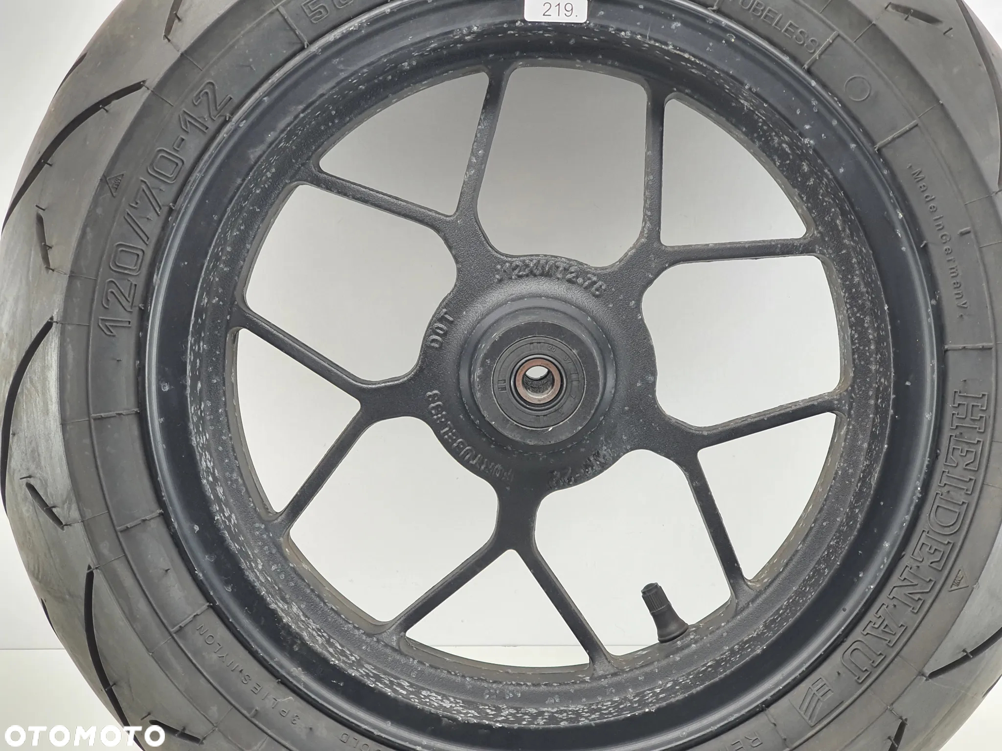 Kolo Przod Felga Opona 120/70-12 Skuter Kumpan Electric - 2