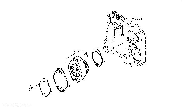 Napęd montażowy 504163301 pompy hydraulicznej DIECI AGRI MAX 65.8 EVO2 - 11