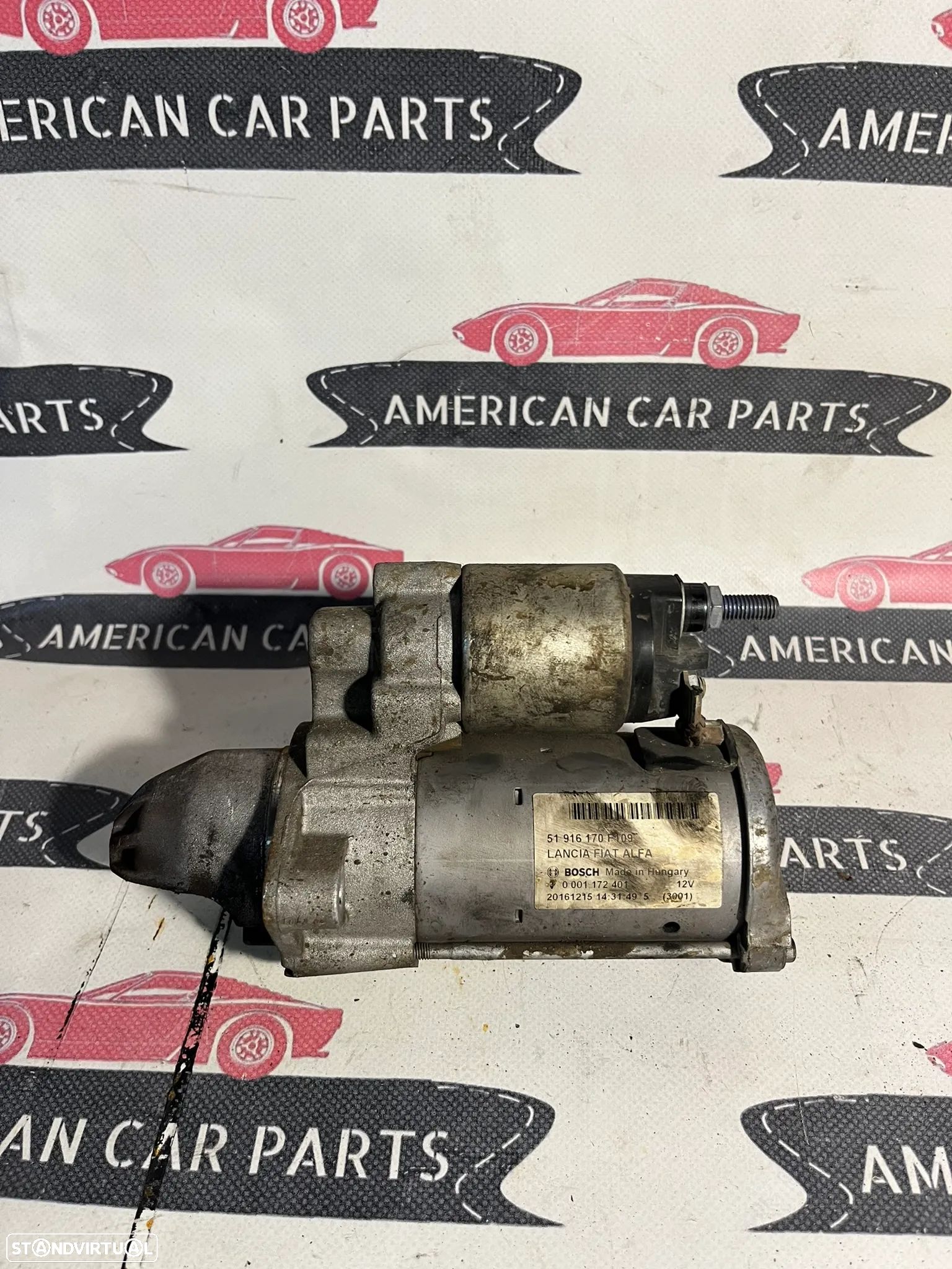Motor de Arranque Fiat / Peugeot / Alfa Romeo / Opel 1.3 diesel, ano 2018 - 1