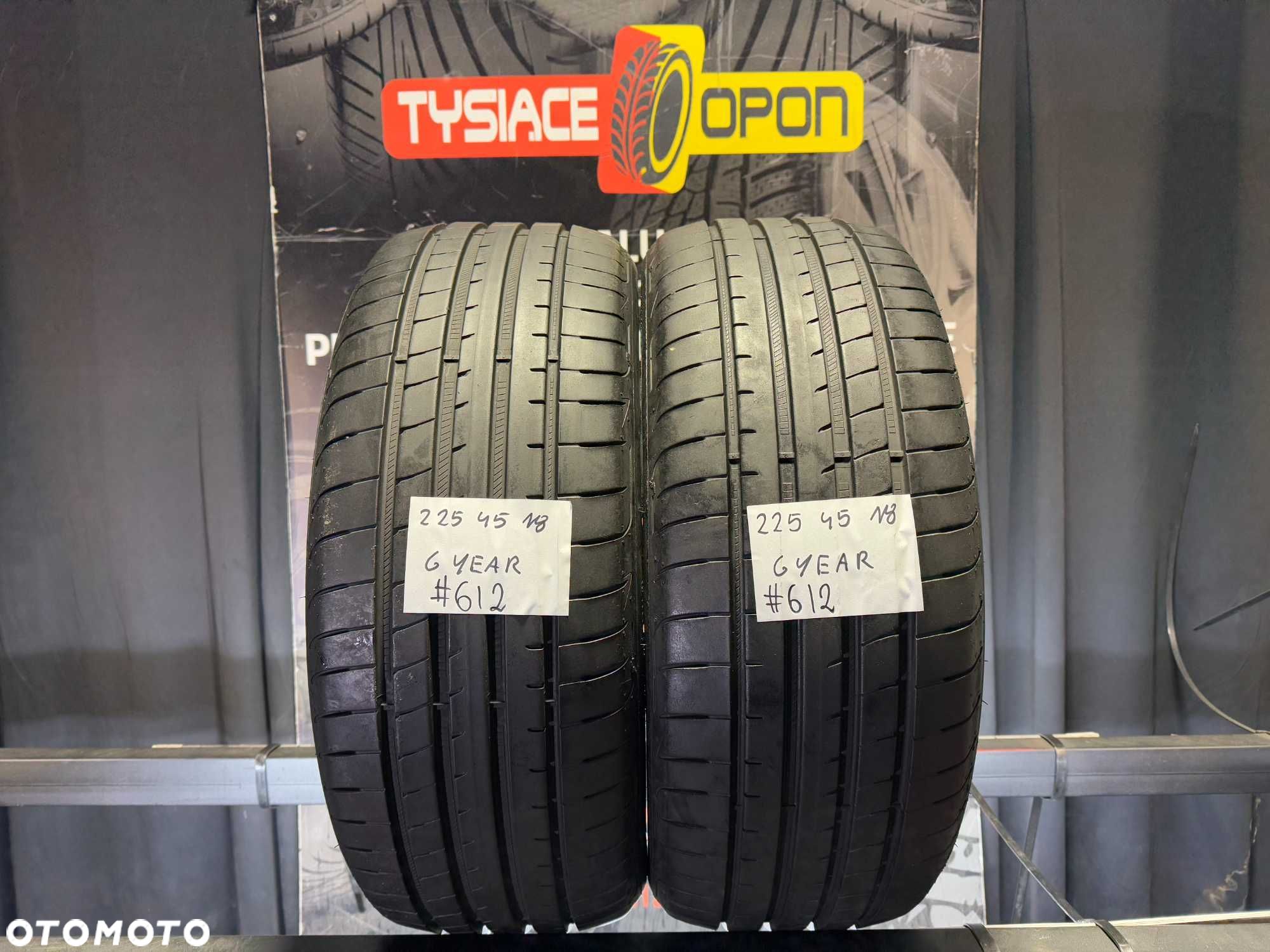 Opony Letnie 225/45/18 GOODYEAR EAGLE #612 - 1