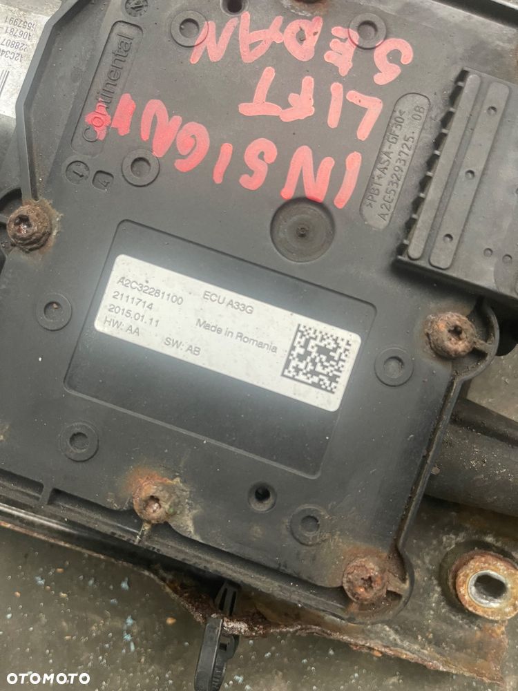 OPEL INSIGNIA DŹWIGNIA HAMULCA RĘCZNEGO 222800717 5557991 - 2