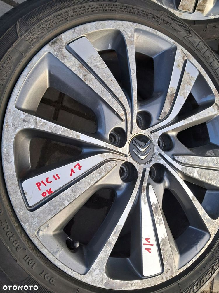 citroen c4 grand picasso ii felgi aluminiowe 5x108 e50 9677090377 - 3