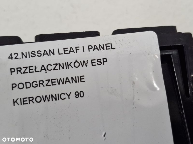 NISSAN LEAF I 1 PANEL PRZEŁĄCZNIKÓW ESP PODGRZEWANIE KIEROWNICY - 7