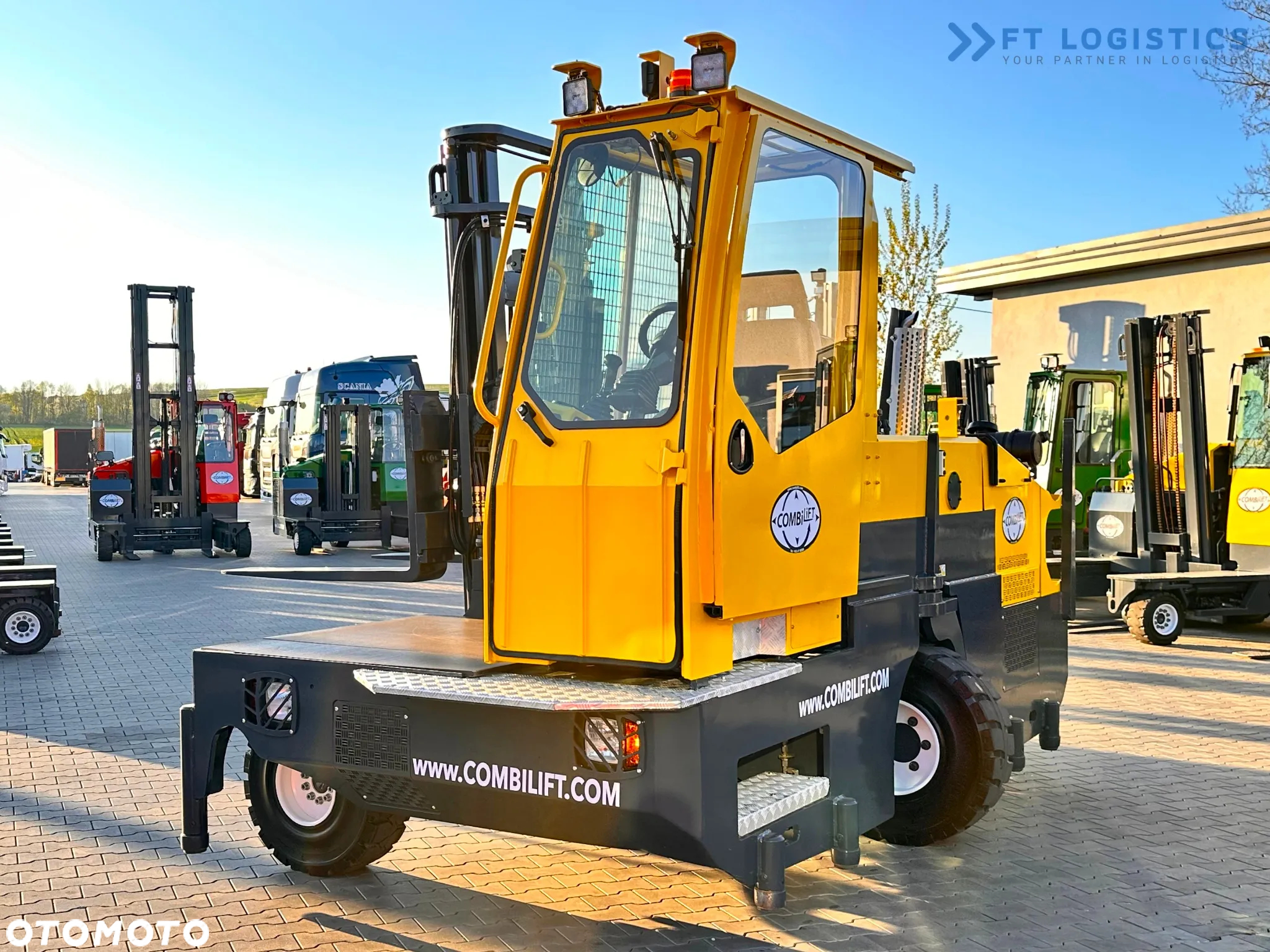 Combilift C5000SL / 5T / DUPLEX - 4000MM / WOLNY SKOK / LPG / JAK NOWY!!! - 14