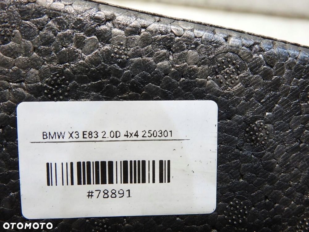 WKŁAD STYROPIAN PODŁOGI LEWY PRZÓD BMW X3 E83 7051375 - 4