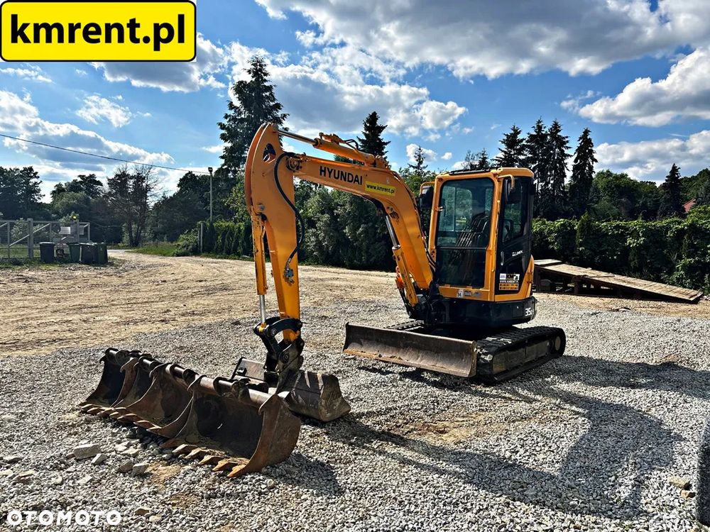 Hyundai ROBEX 35Z-9 MINI-KOPARKA 2015R. MTH: 3994 | JCB 8040 8050, 51, 55, VOLVO ECR 48 KOMATSU PC50, CAT 305, KUBOTA KV - 15
