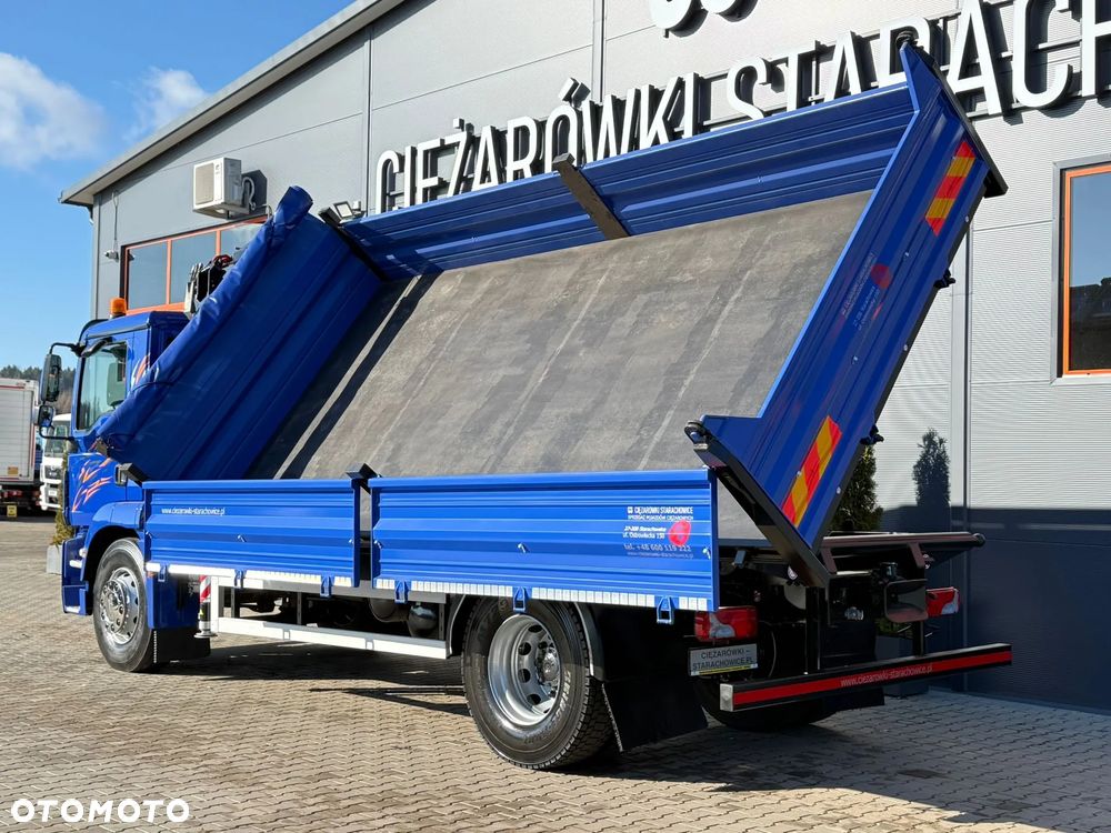 MAN TGM TGL TGS 18.250 // wywrotka 3-S + HDS HMF 1420 - K2 // E5 // budowlanka //żuraw dzwig kran crane // Świeżo sprowadzony!! - 22