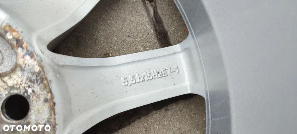 FELGI ALUMINIOWE 0015426V001 5x112 5,5Jx15 4.0Jx15 CALI ET27 SMART FORTWO 4 SZTUKI KOMPLET - 7