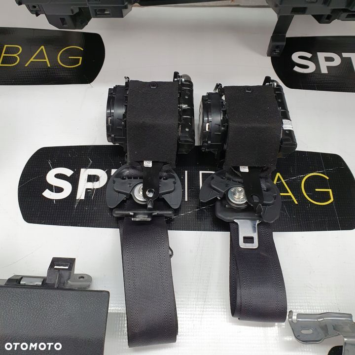 MAZDA 3 DESKA ROZDZIELCZA KONSOLA KOKPIT PULPIT PODUSZKI AIRBAG AIR BAG PASY KIT SET - 8