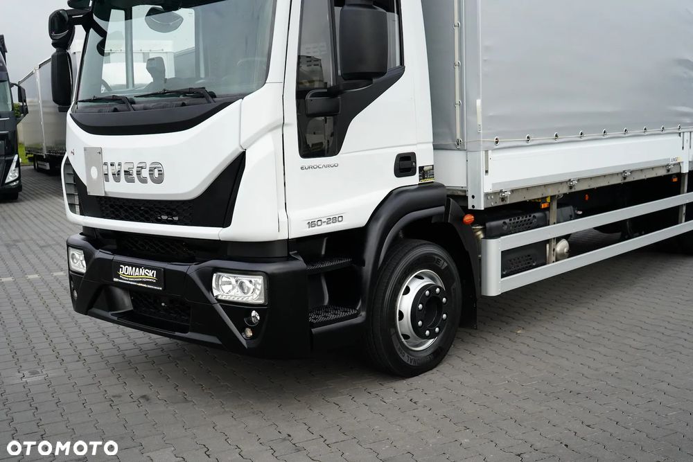 Iveco EUROCARGO / 160 - 280 / E 6 / ACC / BURTOFIRANKA + WINDA / ŁAD. 8 950 KG / 18 PALET - 23