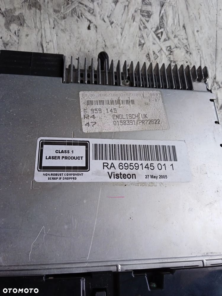 RADIO BUSINESS CD BMW E87 6959145 EUROPA - 2