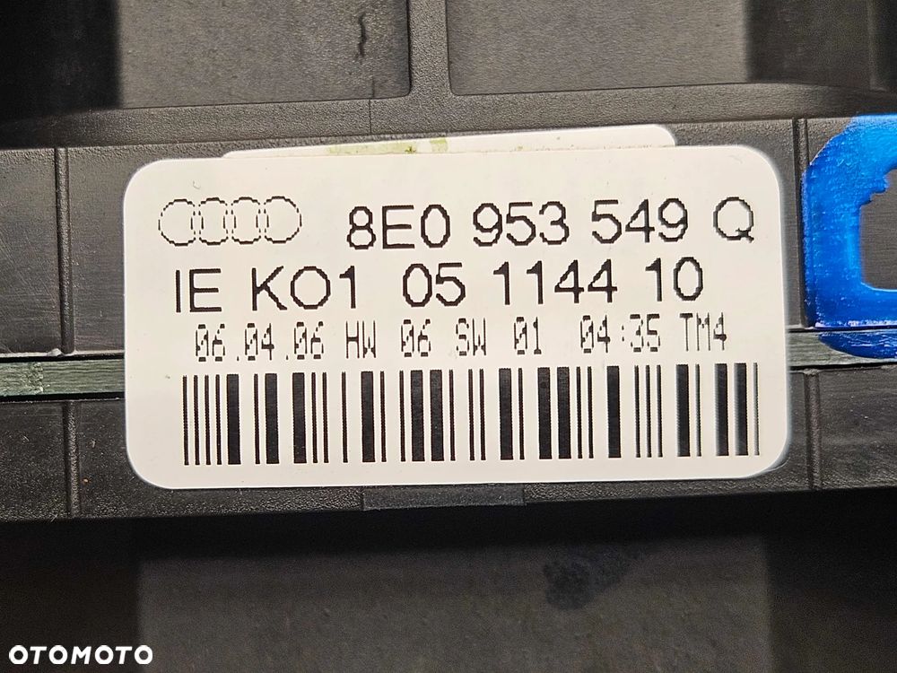 Przelacznik Pajak Tasma Multifunkcja Manetka Fis Modul Tempomat AUDI A4 B6 B7 Sedan - 13