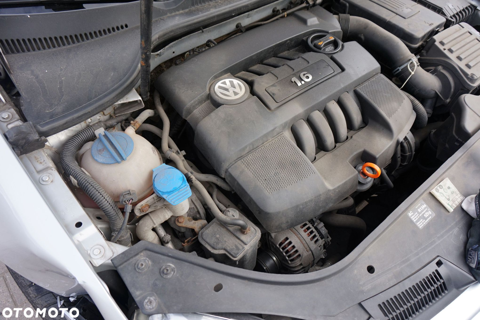 VOLKSWAGEN GOLF V 5D HB 2006 LA7W 1.6 8V BSE 102KM FVH SREBRNY na części - 10