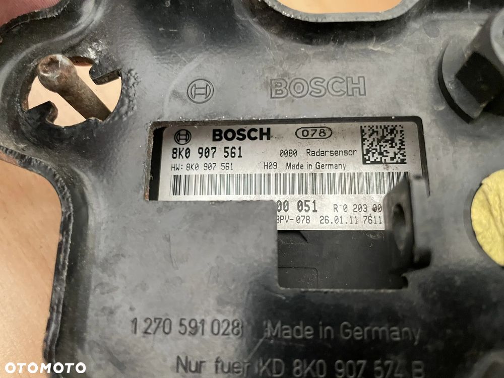 Audi A4 A5 B8 radar distronic 8K0907561 - 3