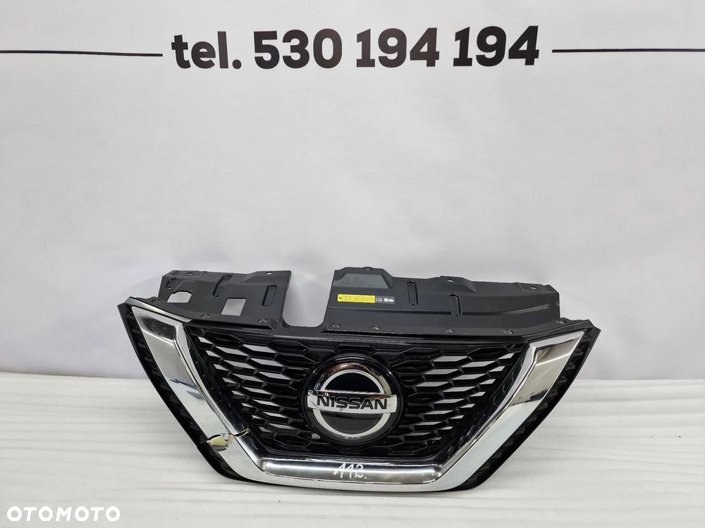 NISSAN QASHQAI II LIFT 17- ATRAPA / GRILL PRZEDNI PRZÓD / ZNACZEK NA KAMERE / POD RADAR , NR 62310HV3 , NR AUKCJI GR112 - 1