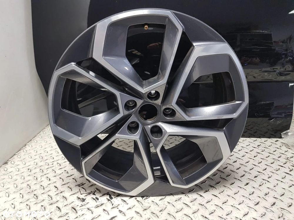 FELGA SKODA OCTAVIA ALUMINIOWA ALUMINIOWE 7.5 J x 19 5x112 ET48 5E3601025 S T AT R AR SCHWARZ SILBER - 6