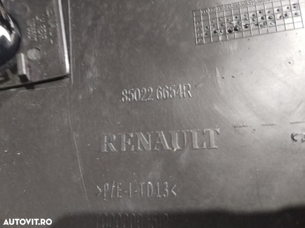 Bara spate Dacia Dokker, 2012, 2013, 2014, 2015, 2016, 2017, 2018, 2019, 2020, 2021, 2022, cod origine OE 820256654R. 10056 - 12