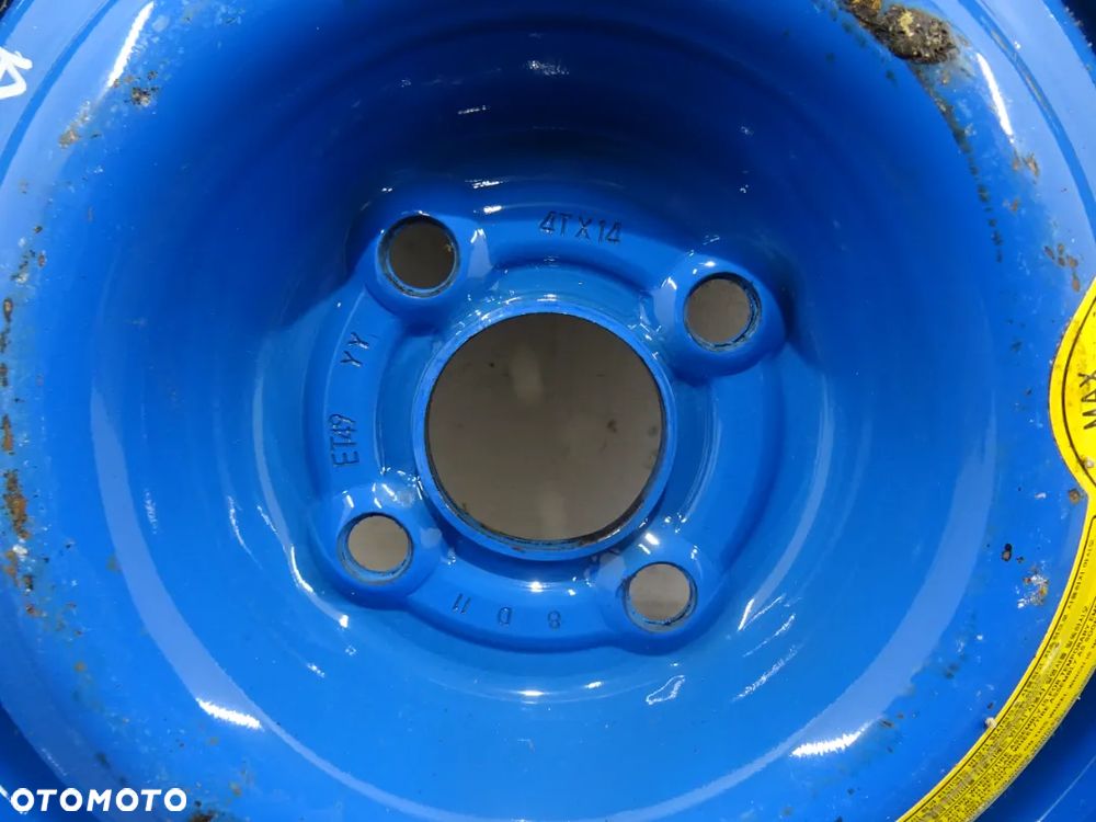 CHEVROLET AVEO II T250 07-12 KOŁO ZJAZDOWE DOJAZDÓWKA ZAPAS R14 - 3