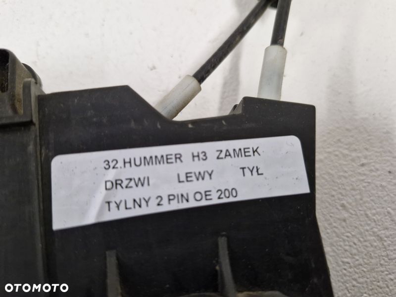 hummer 3 iii h3 zamek drzwi lewy tył tylny 2 pin oe - 6