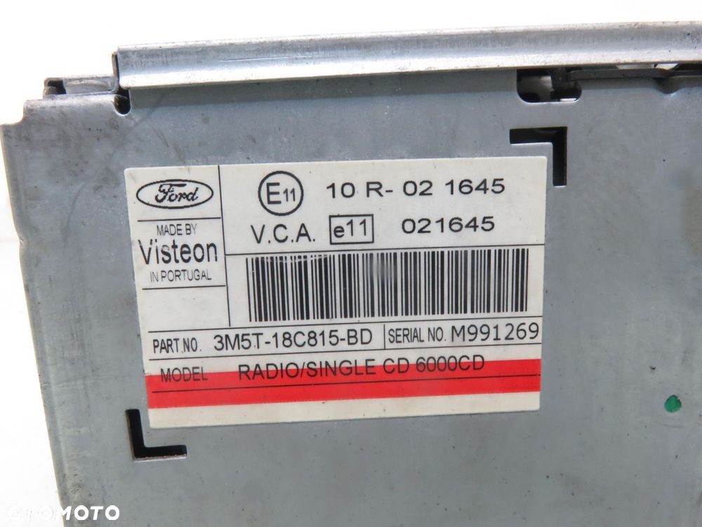 RADIO FORD FOCUS C-MAX 3M5T18C815BD + KOD - 2
