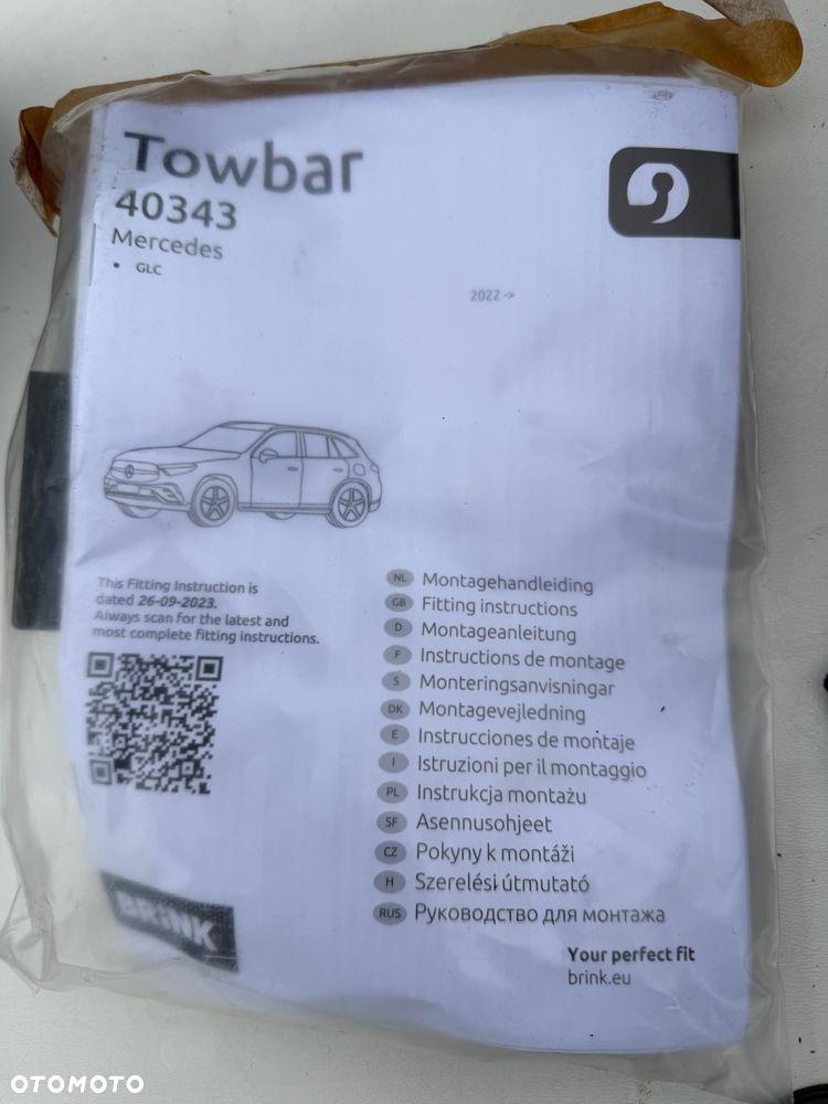Hak holowniczy Mercedes GLC 2022->> BRINK - 2