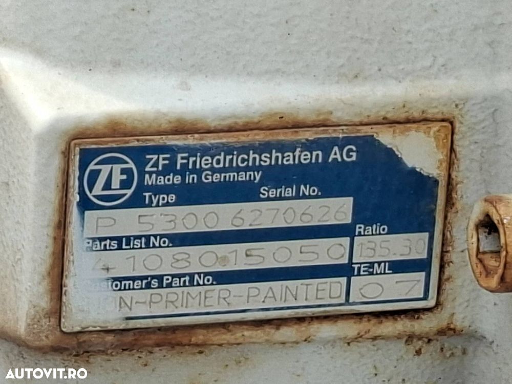 Ford TRUCKS 4142M 8x4  BETONIERA STETTER 10MC  420 CP MANUAL - 12