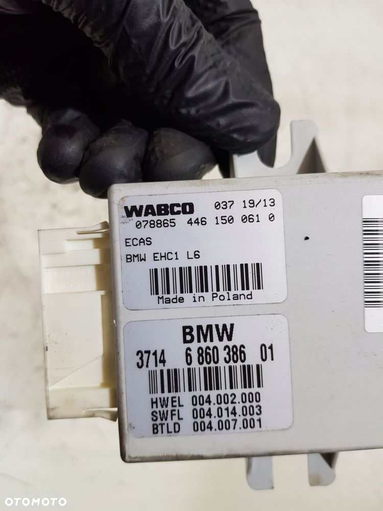 moduł sterownik zawieszenia 6860386 bmw seria 5 f11 lift eur 14r - 4