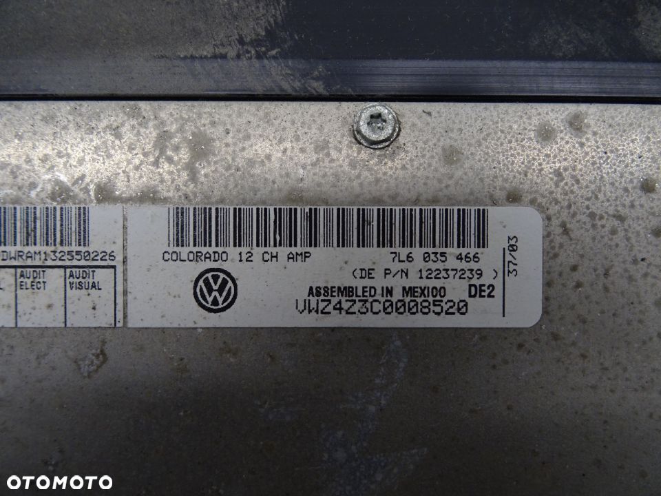 VW TOUAREG I 02-05 2.5TDI WZMACNIACZ 7L6035466 - 2