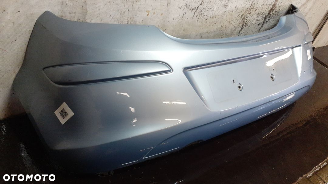 ) ZDERZAK TYŁ TYLNY DO OPEL CORSA D Z21C BŁĘKITNY 3D - 4