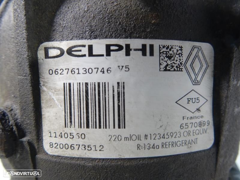 Compressor Do Ac / Ar Condicionado Renault Megane I (Ba0/1_)  82006735 - 6