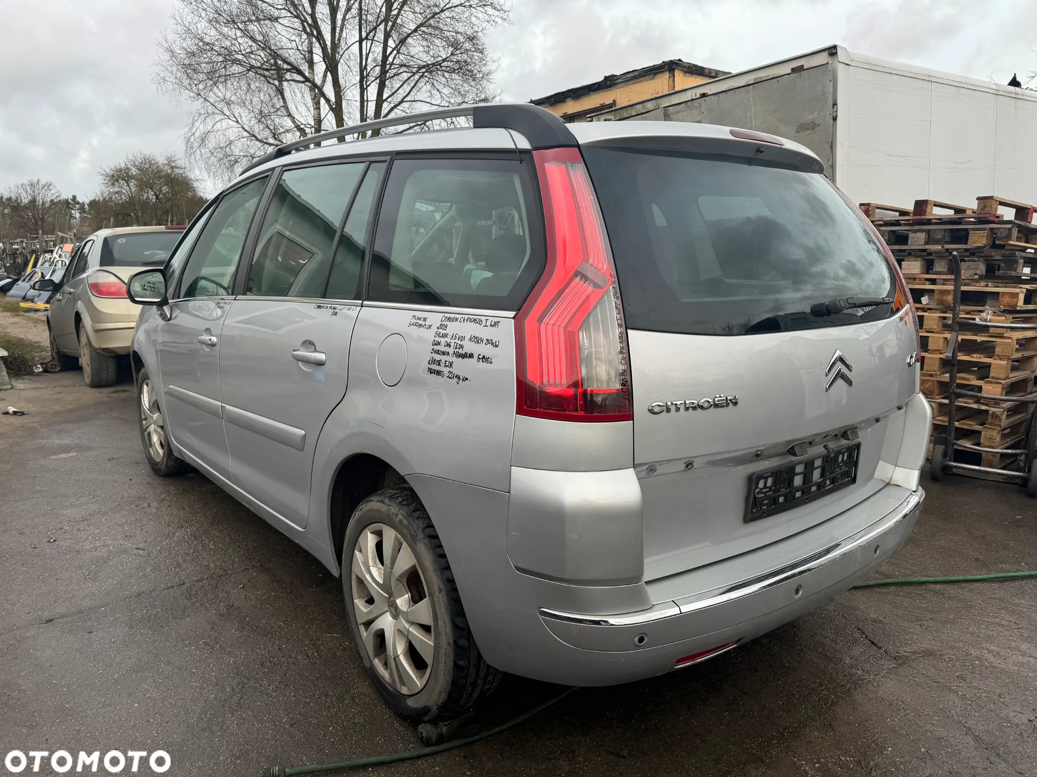 CITROEN C4 PICASSO I LIFT LAMPA PRAWA TYLNA PRAWY TYŁ - 15