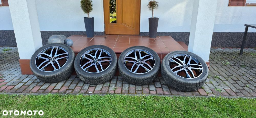 Koła felgi opony mercedes GLA czujniki TPMS 235/50R18 5x112 - 7