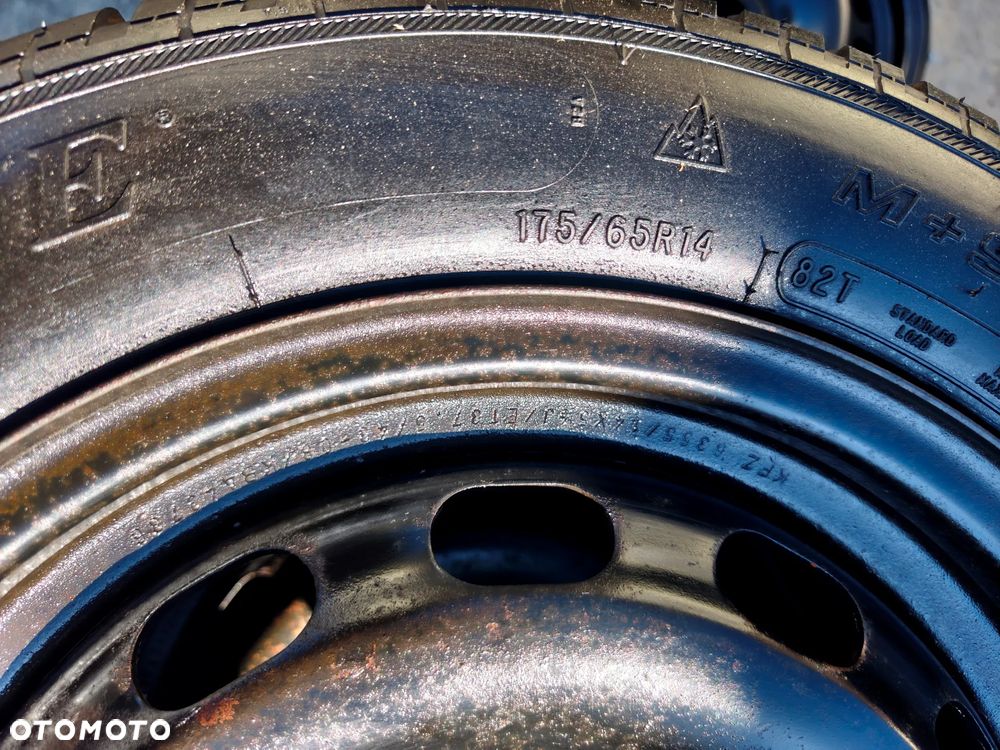 4x108 Felgi Stalowe Stal 14 Koła Zimowe Zima FORD FIESTA PUMA COURIER KA II 2 KA+ FUSION FOCUS MAZDA 2 7,5mm Legnica ALU-RAD 175/65 - 4