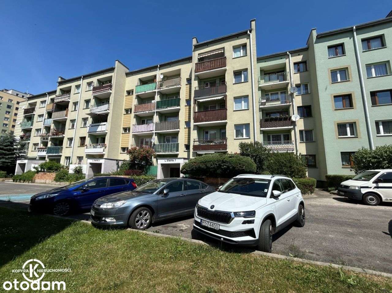 Na sprzedaż 3-pokojowe mieszkanie parter+balkon